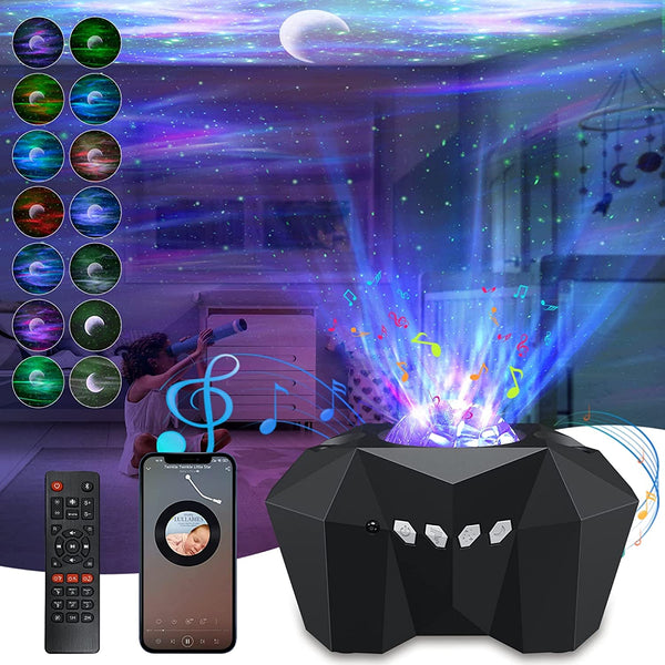 Northern Lights Star Projector – Myosotis Blue